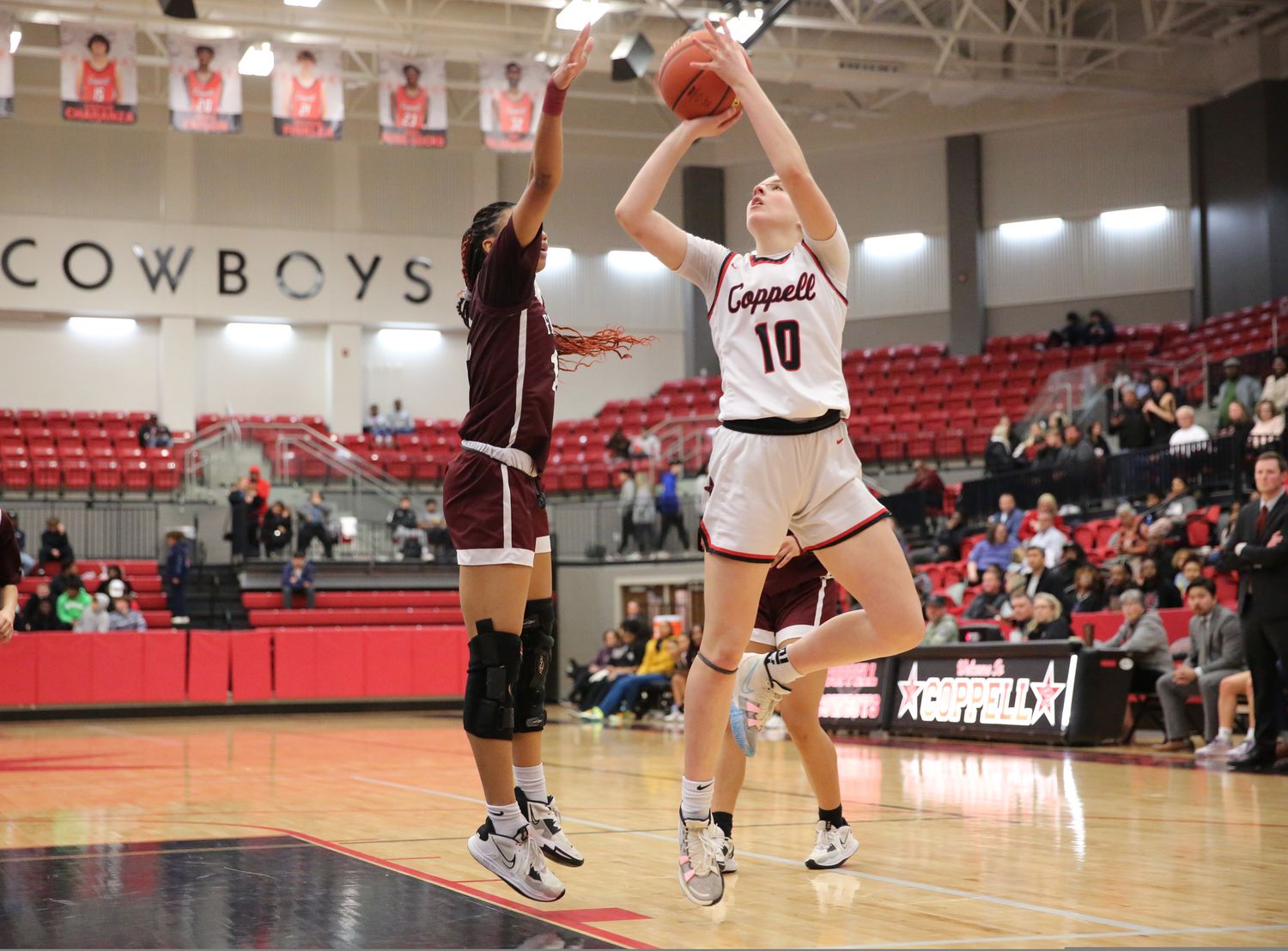Coppell Lewisville Texas girls basketball 012423 Brian McLean 9